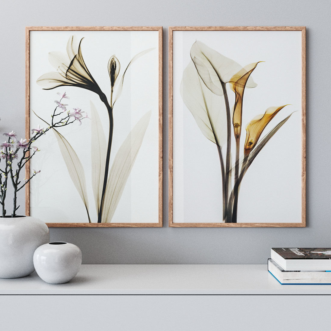 Photo Frames Set 17 3D model_1