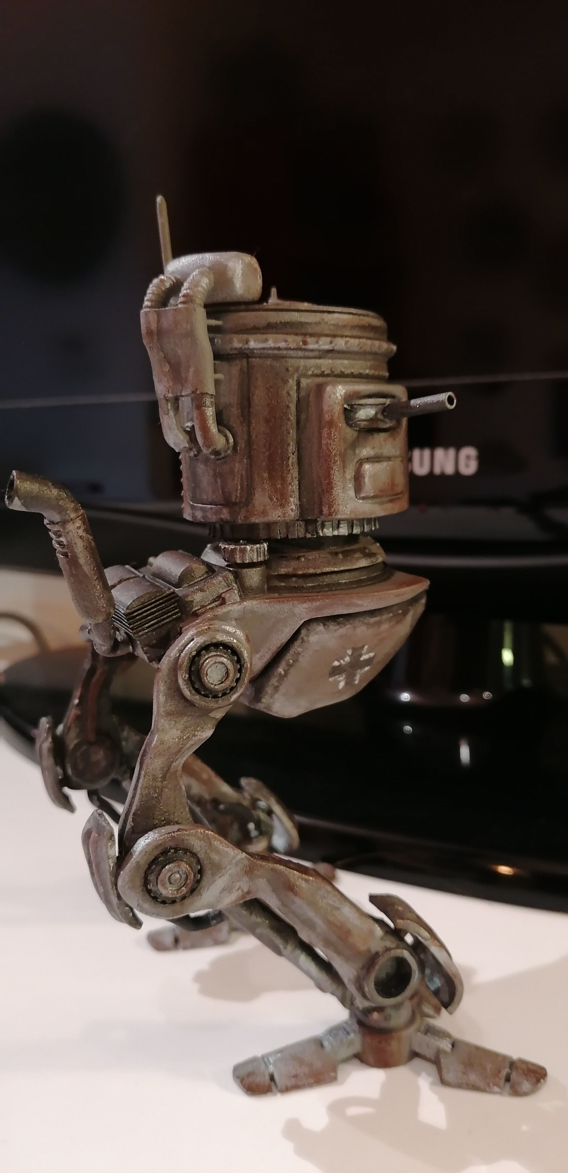 jurghen ww2 style mecha 3D model_2