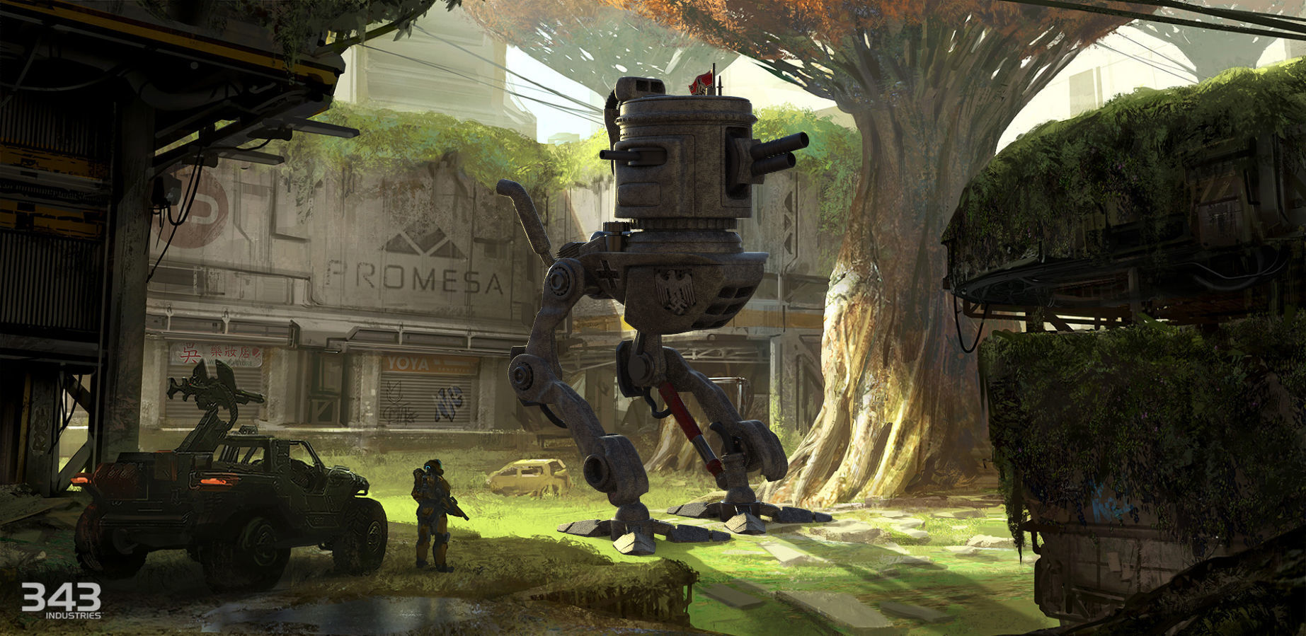 jurghen ww2 style mecha 3D model_4