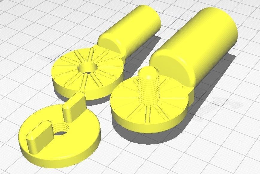 Light Stand Adjustable Angle Adapter Free 3D print model_1