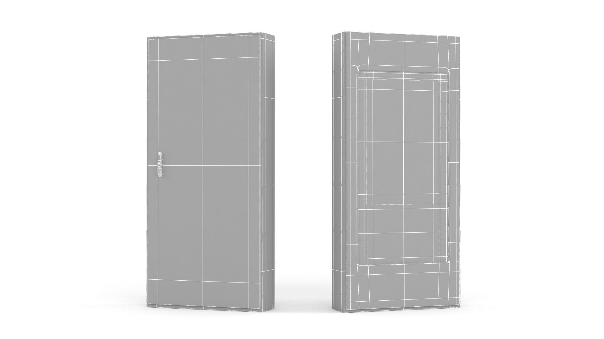 Information Kiosk 3D model_7