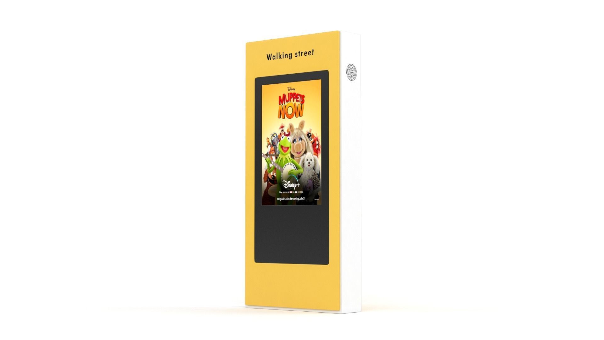 Information Kiosk 3D model_3