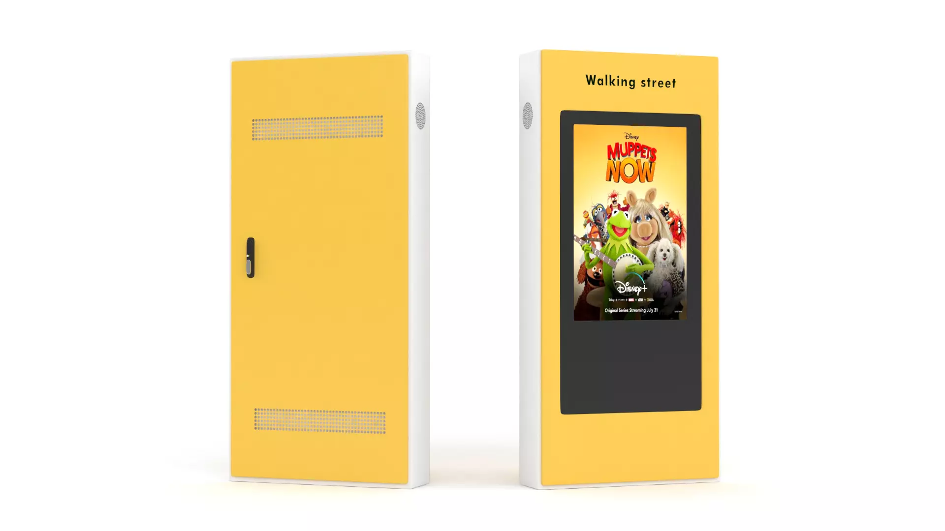 Information Kiosk 3D model_0