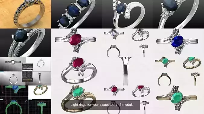 Light rings for your sweetheart