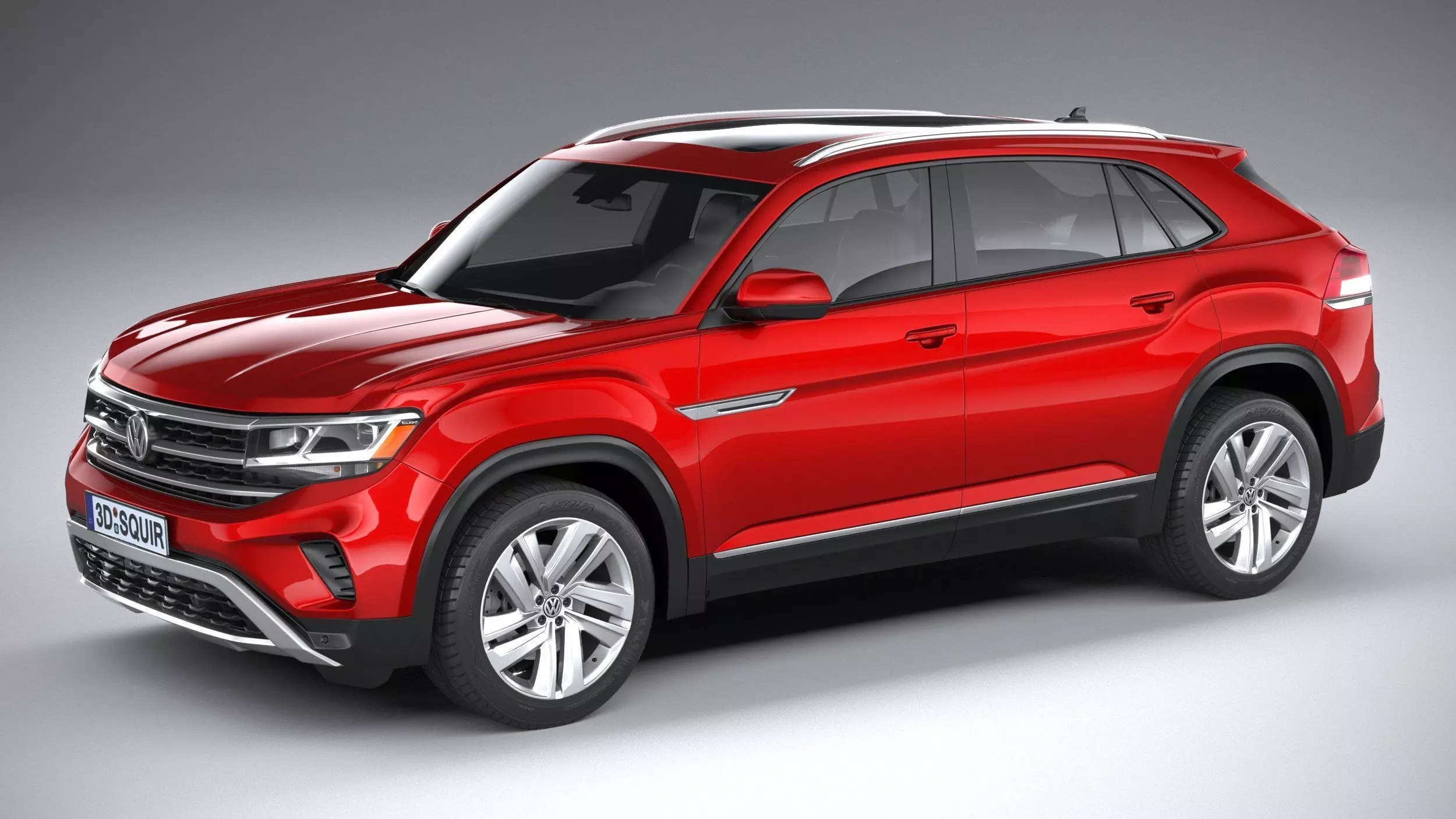 Volkswagen Atlas Cross Sport Regular 2021 3D model