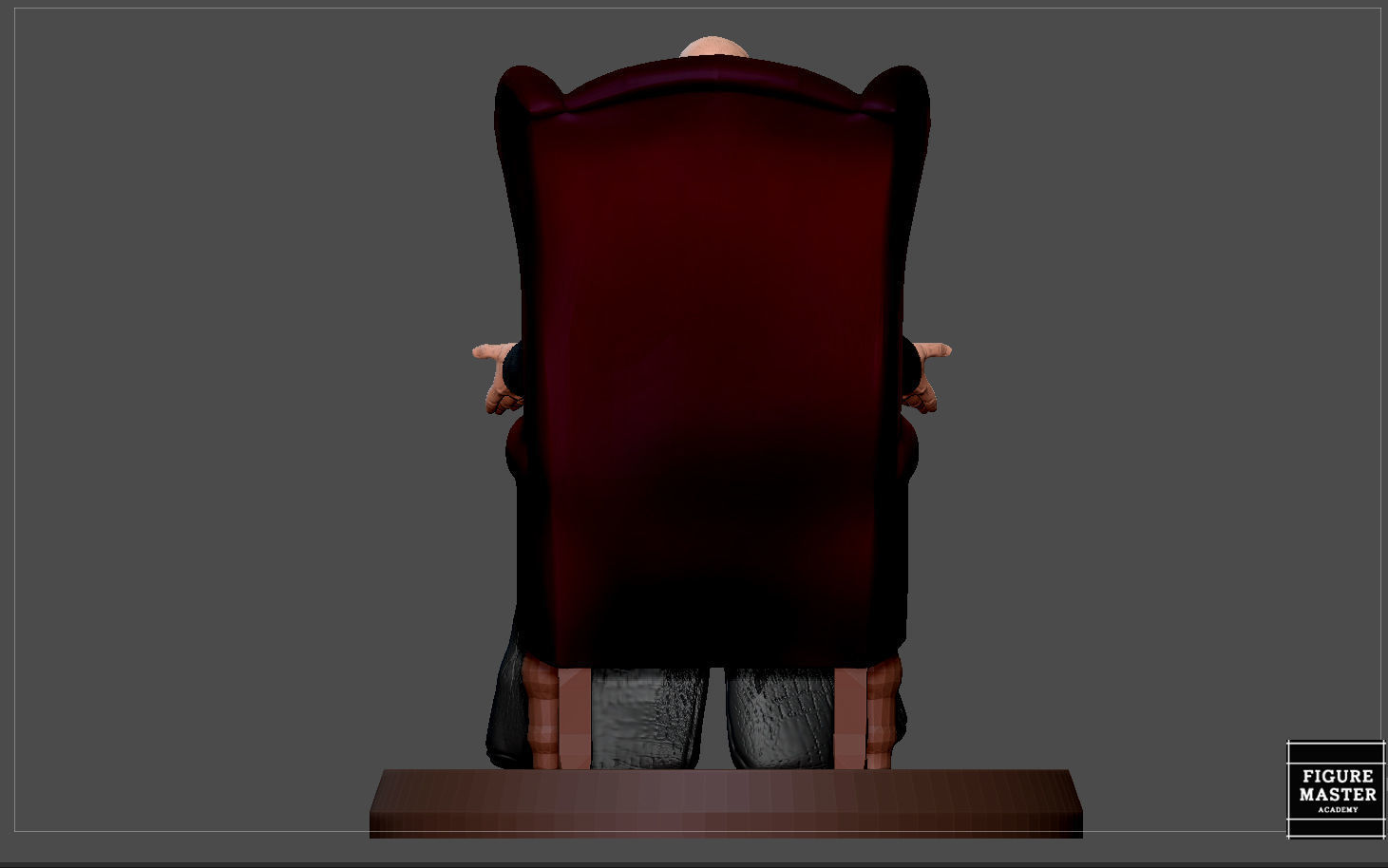 MORPHEUS MATRIX STATUE MOVIE CHARACTER MAN 3D print model_6