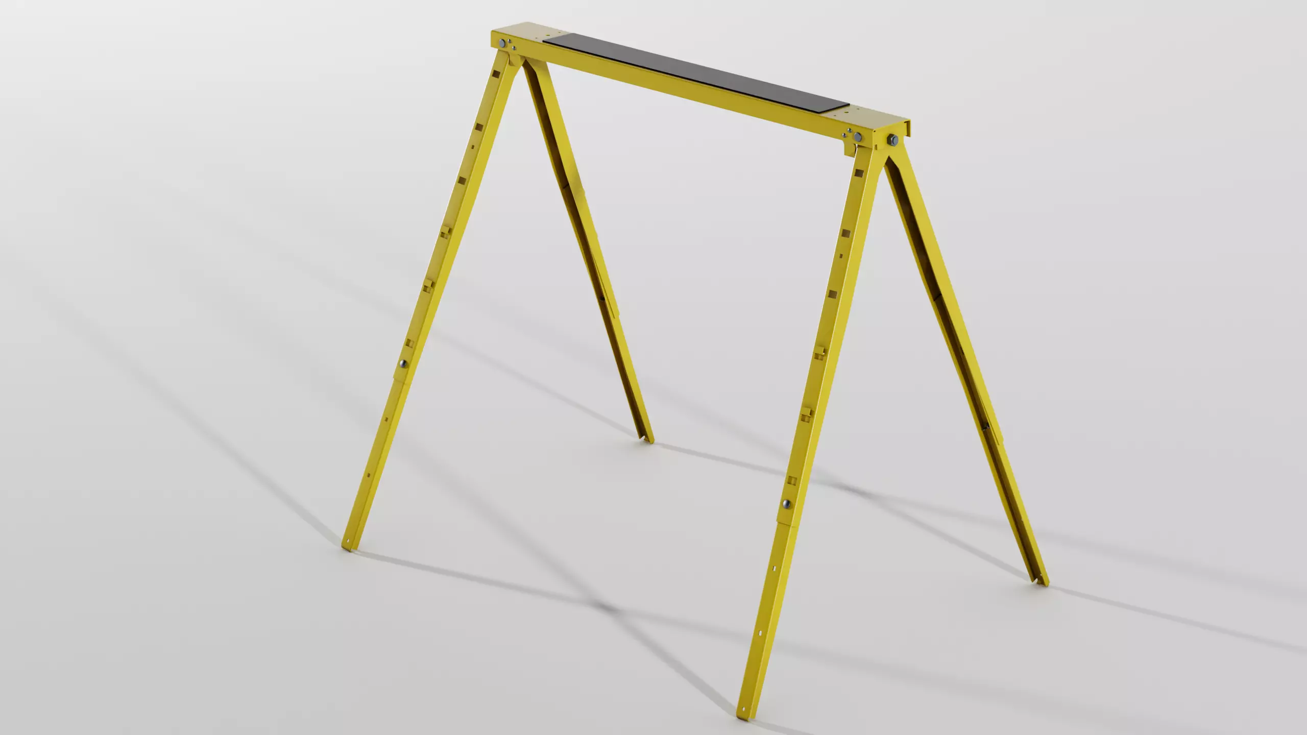 Foldable Sawhorse  3D model_0