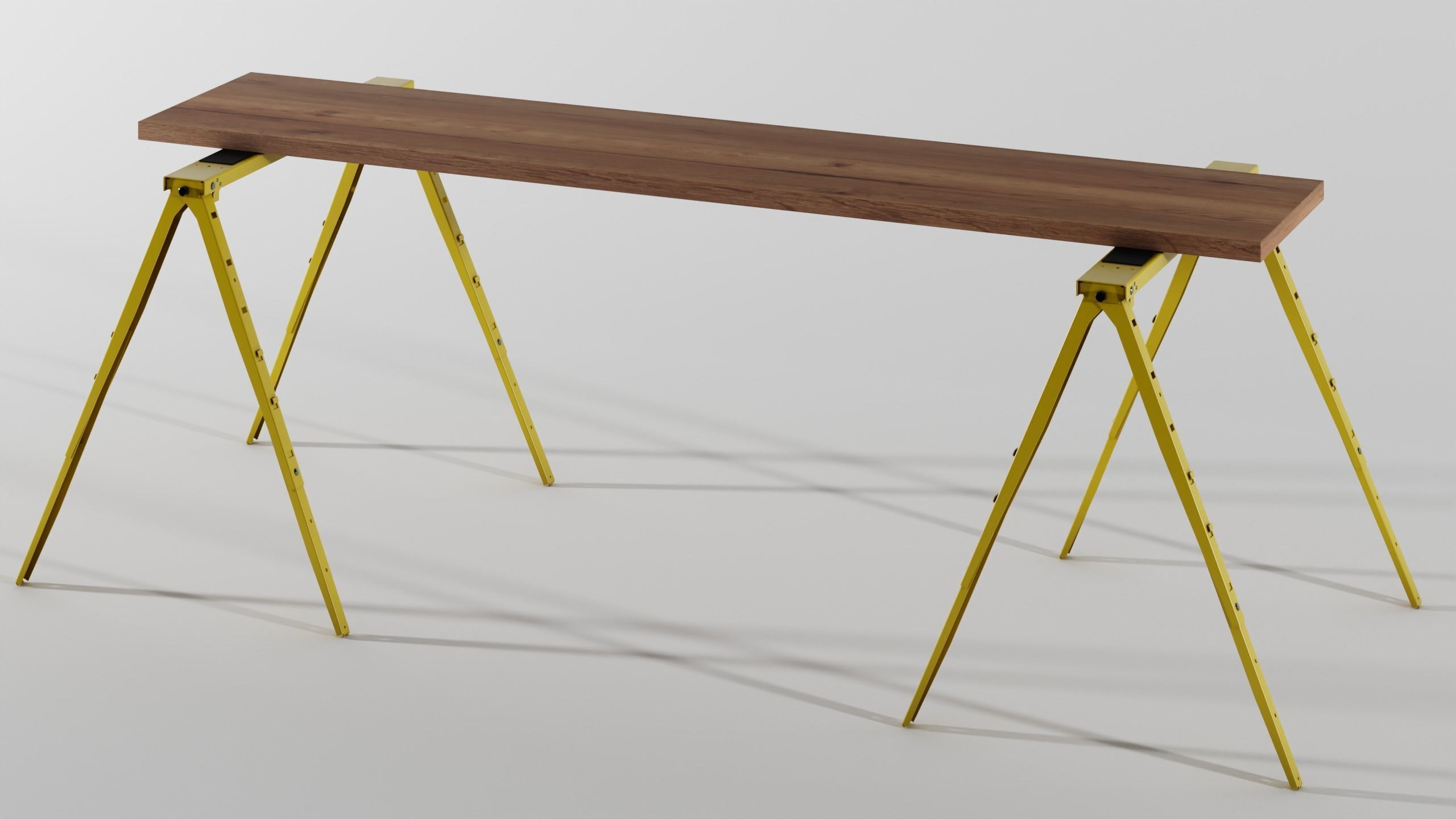 Foldable Sawhorse  3D model_5
