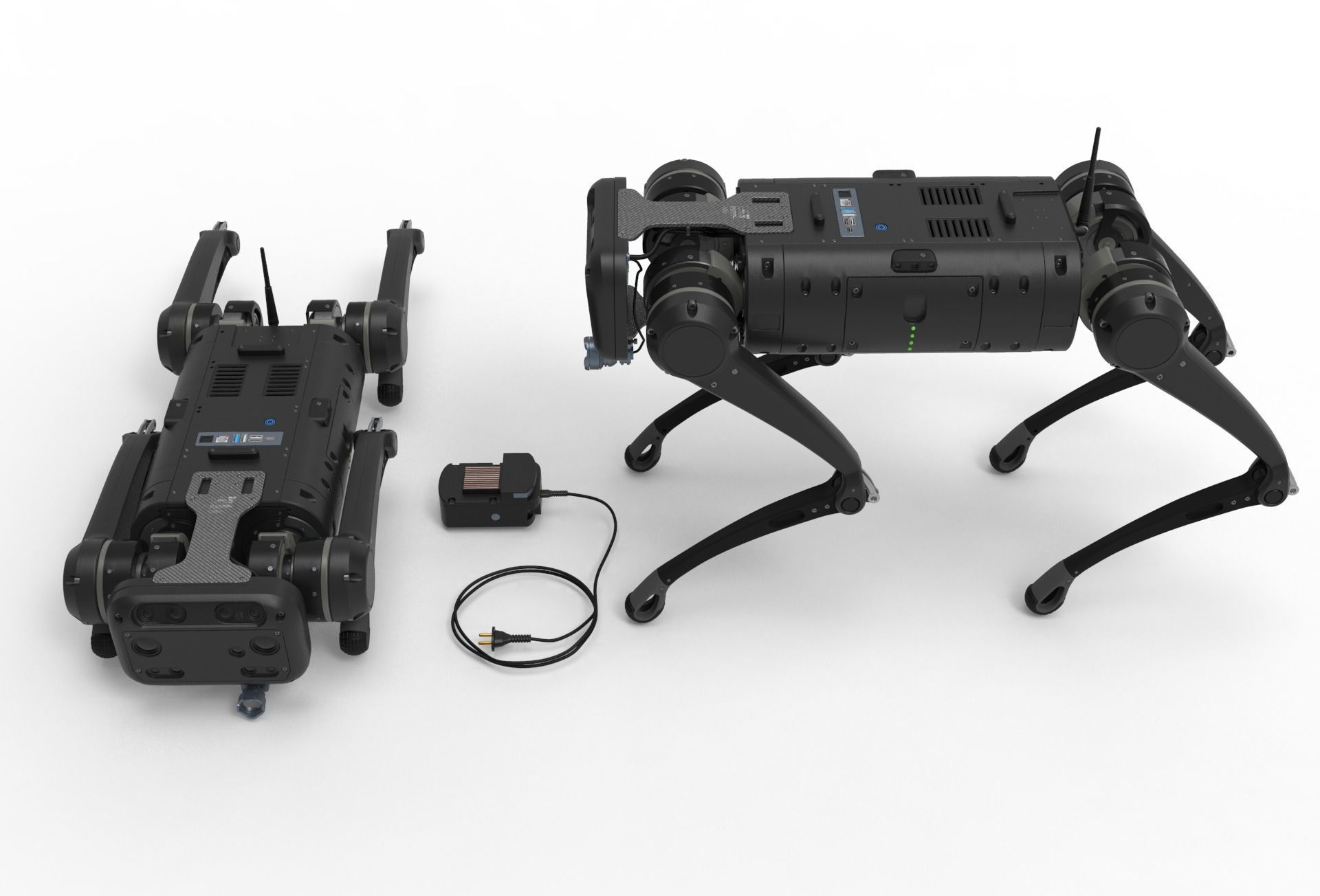 Robot dog  3D model_3