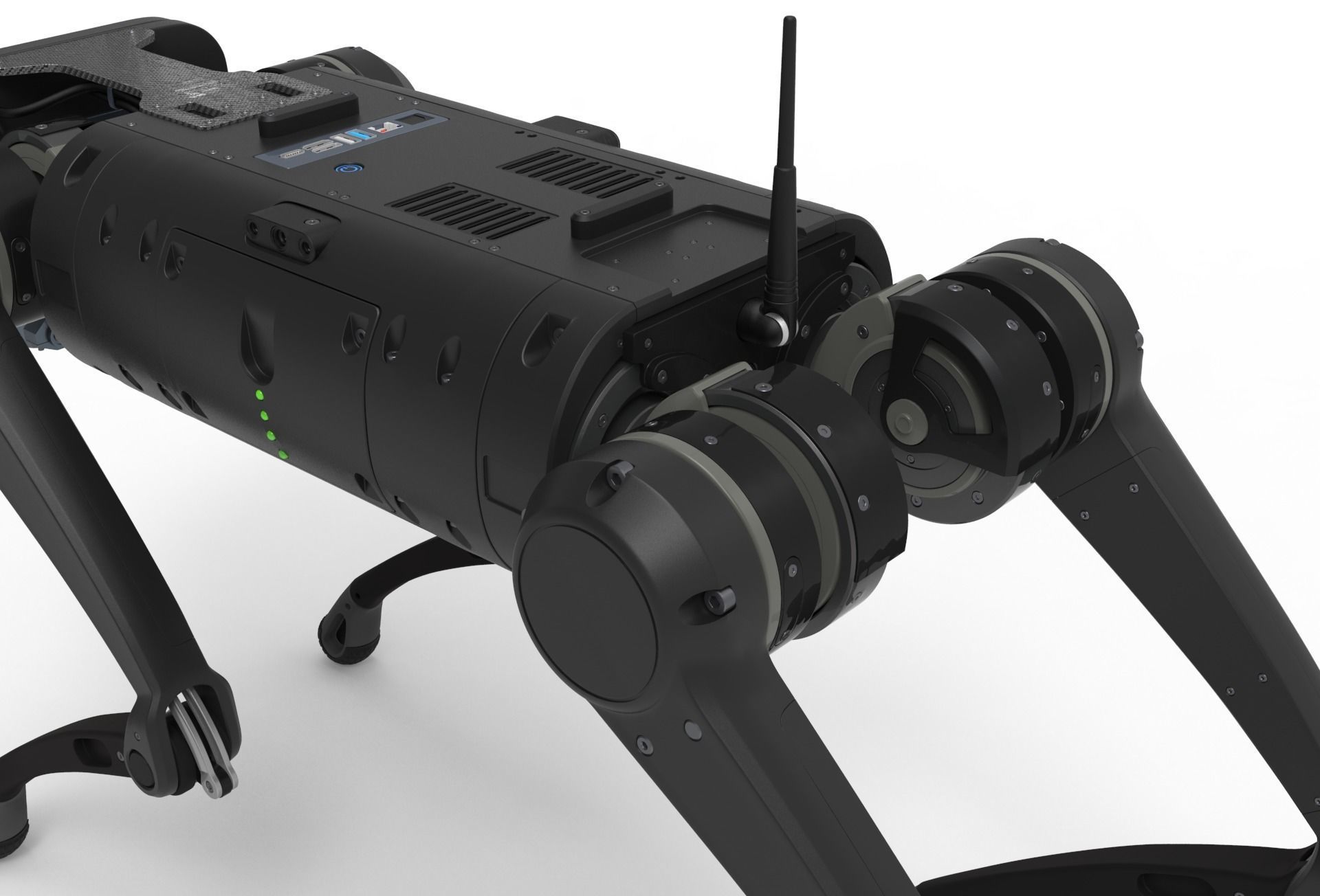 Robot dog  3D model_8