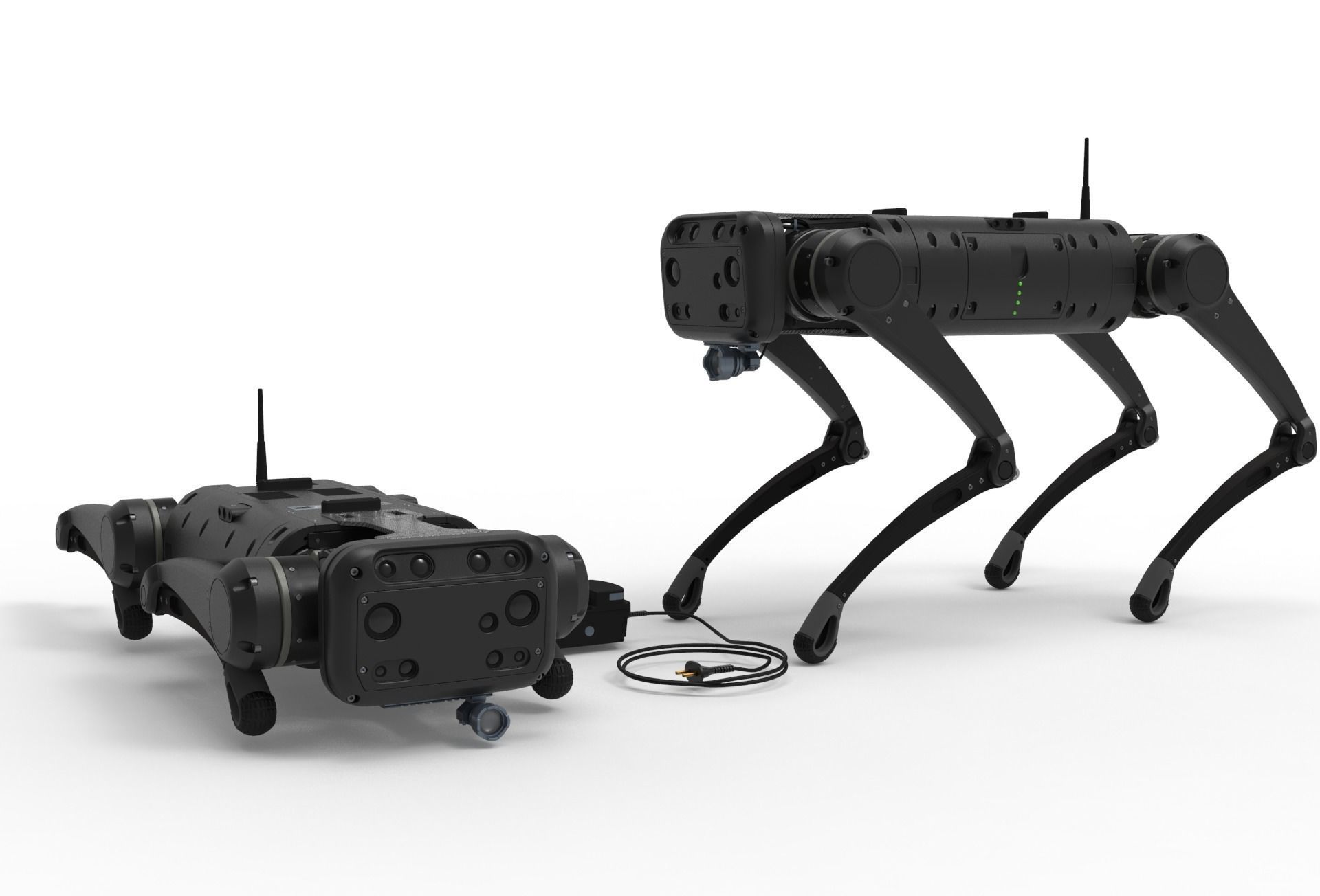 Robot dog  3D model_16