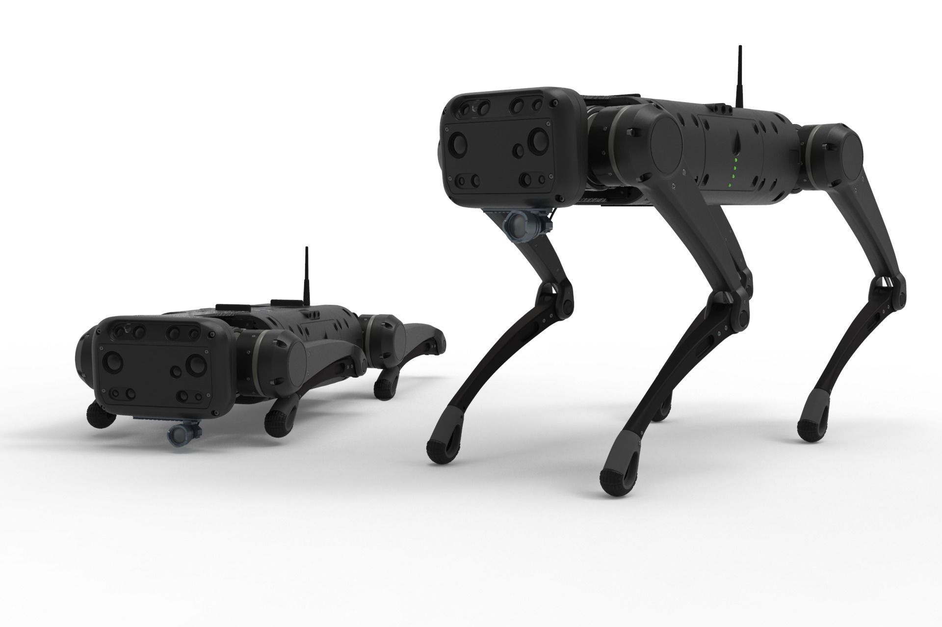 Robot dog  3D model_2