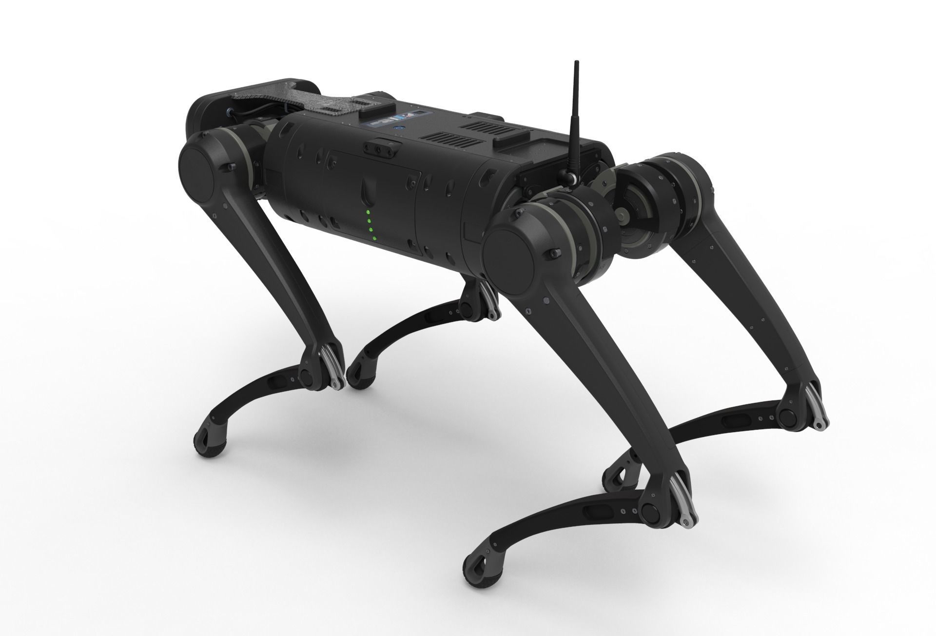 Robot dog  3D model_7