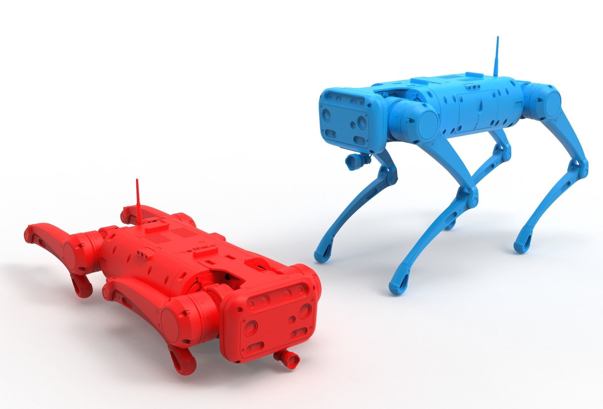 Robot dog  3D model_29