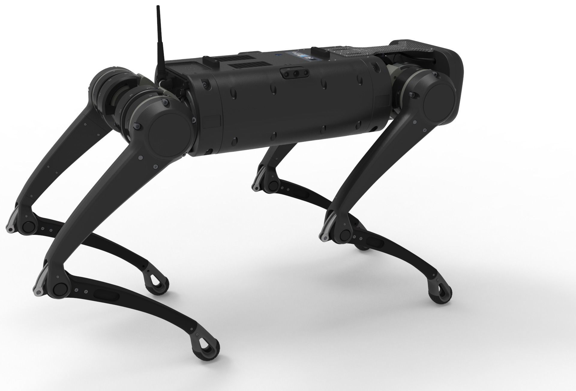 Robot dog  3D model_21