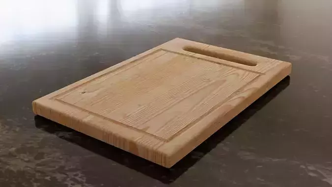 Simple chopping board