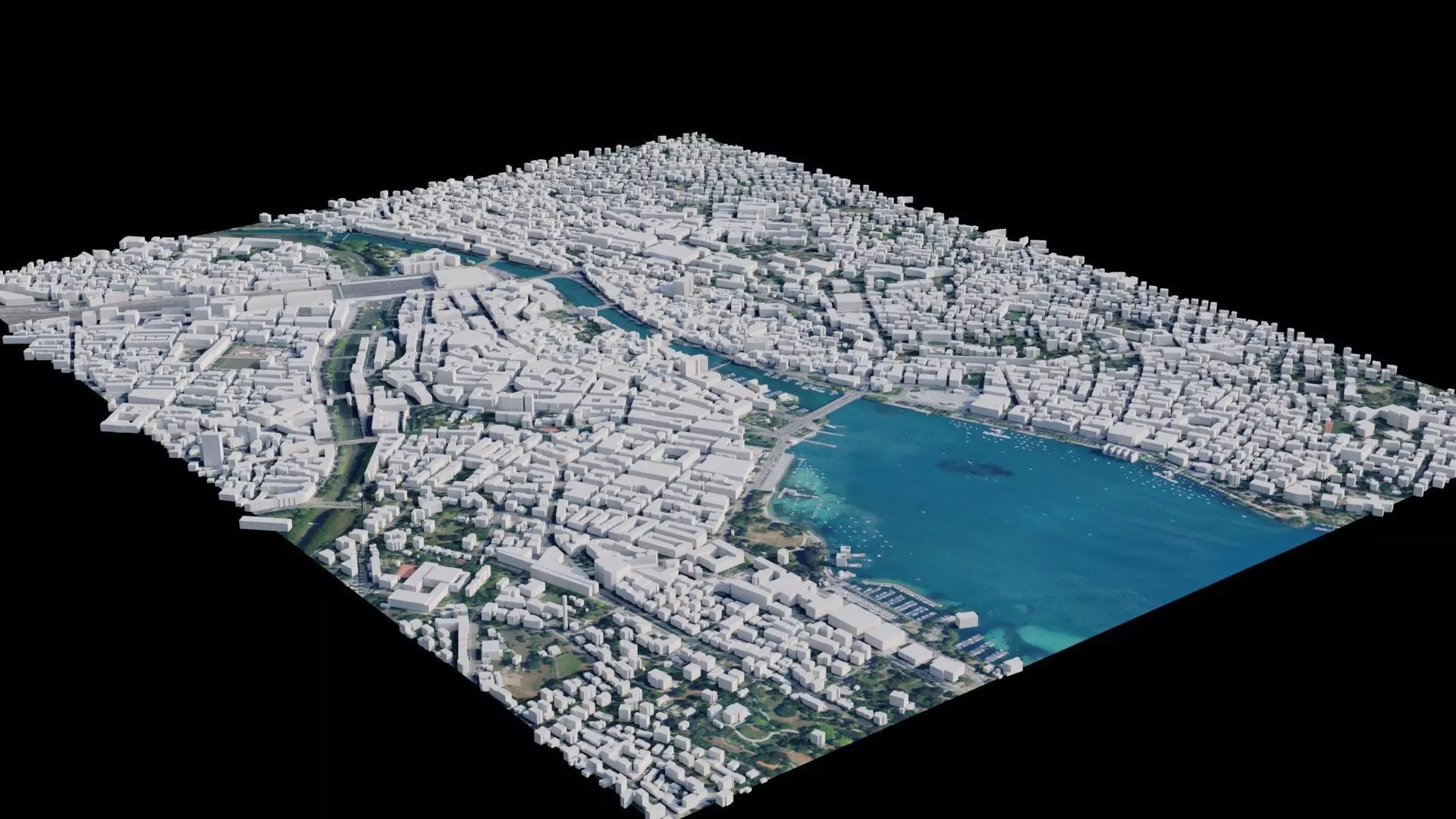 Zurich - Switzerland 3D model_0