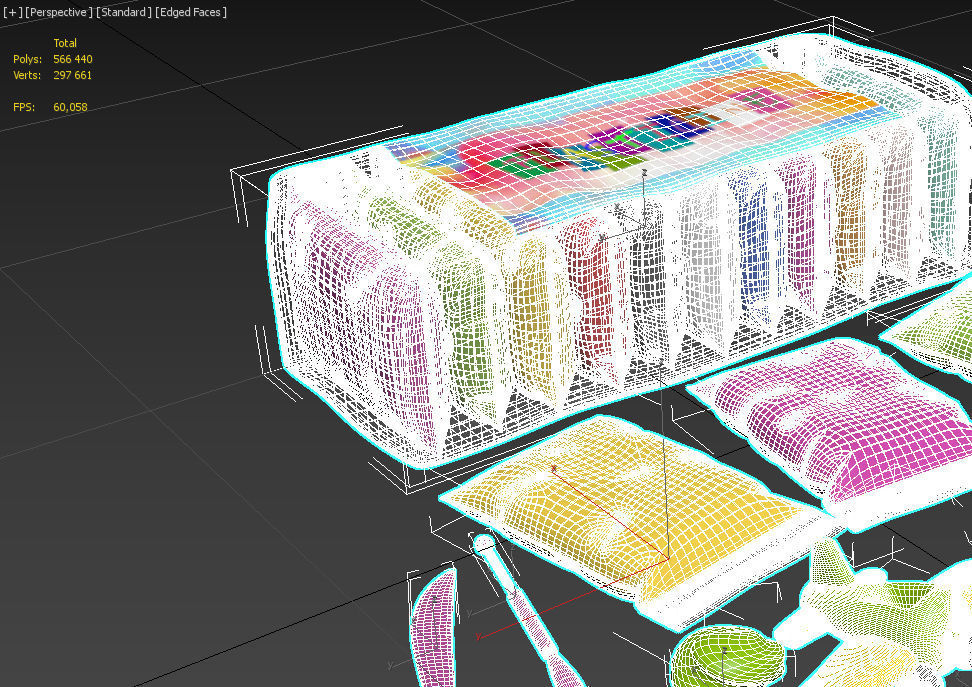 Plasticine Modeling Clay Artist Studio  3D model_3