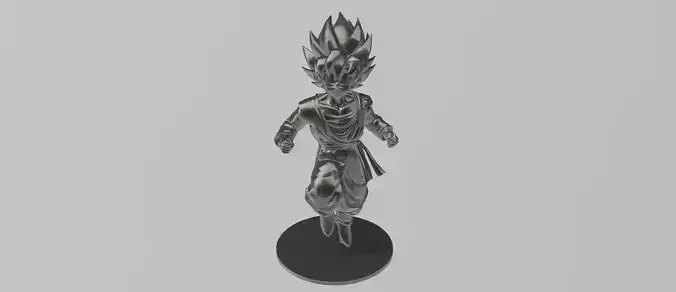Son Goten Super Saiyan 3D print model