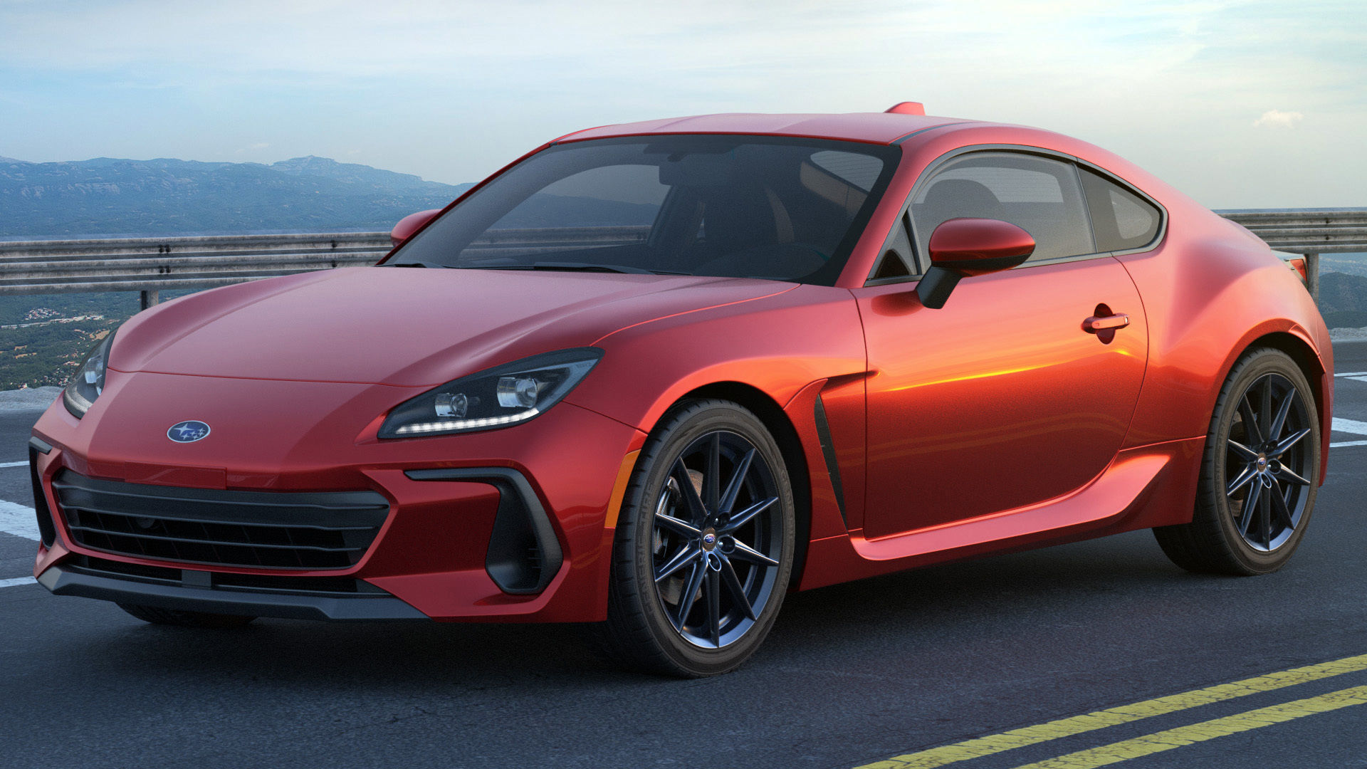 Subaru BRZ 2021 with interior 3D model_22