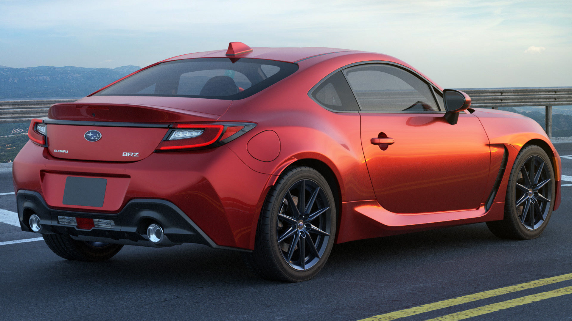 Subaru BRZ 2021 with interior 3D model_23