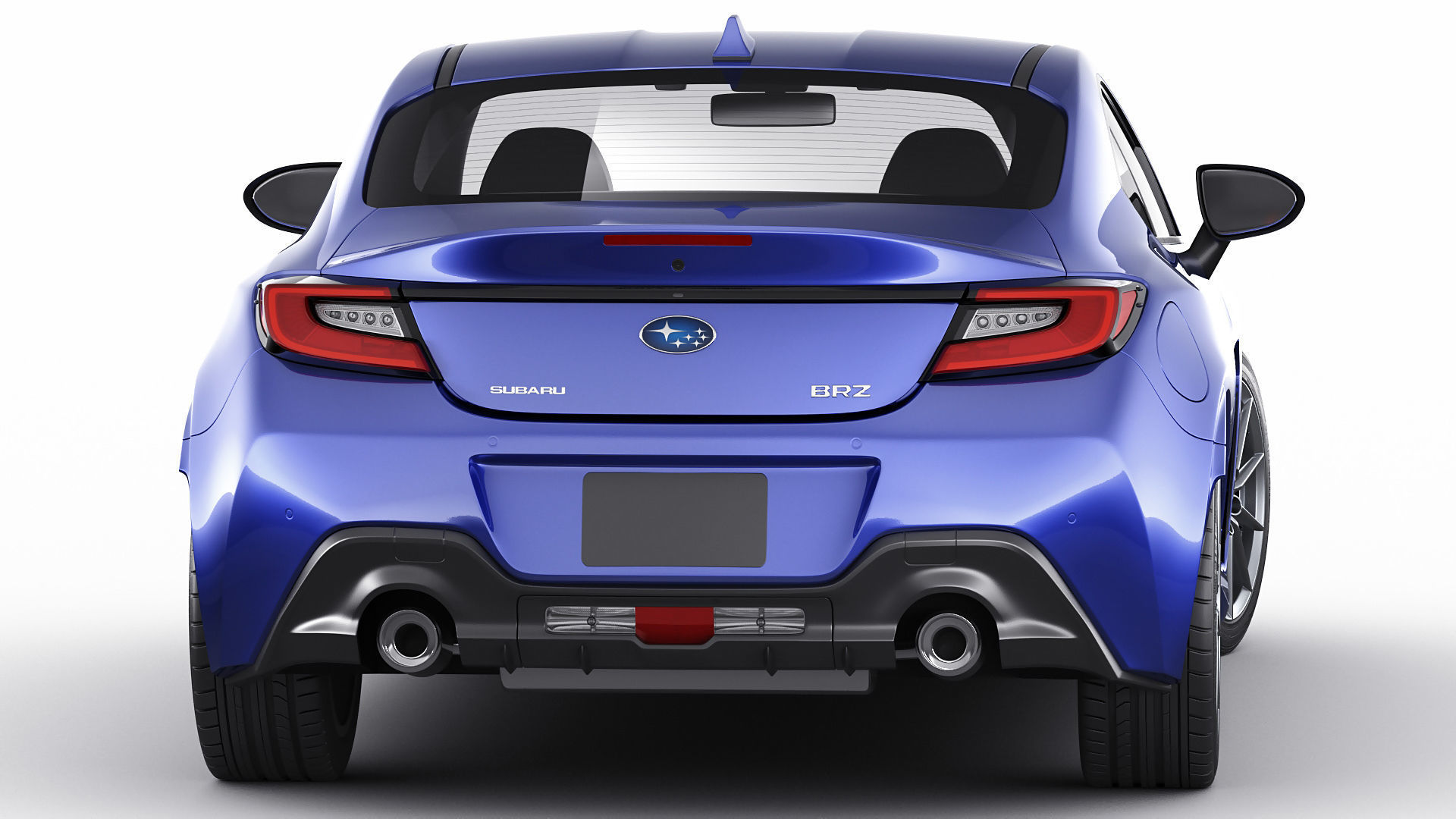 Subaru BRZ 2021 with interior 3D model_16