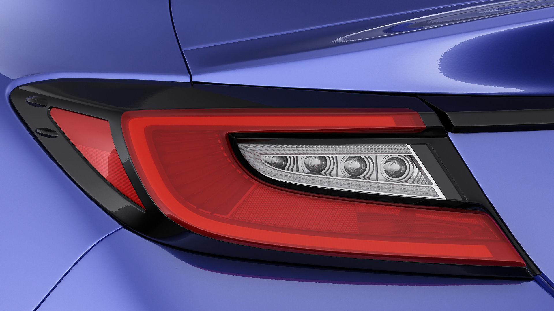 Subaru BRZ 2021 with interior 3D model_8