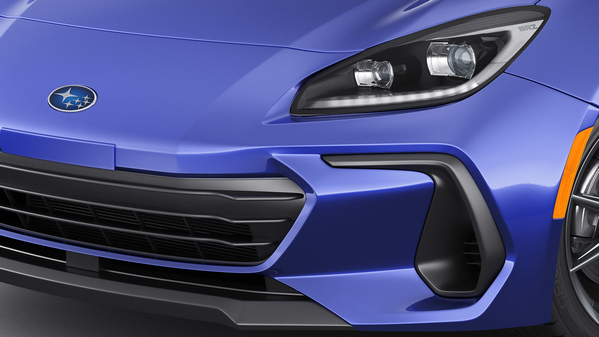 Subaru BRZ 2021 with interior 3D model_5