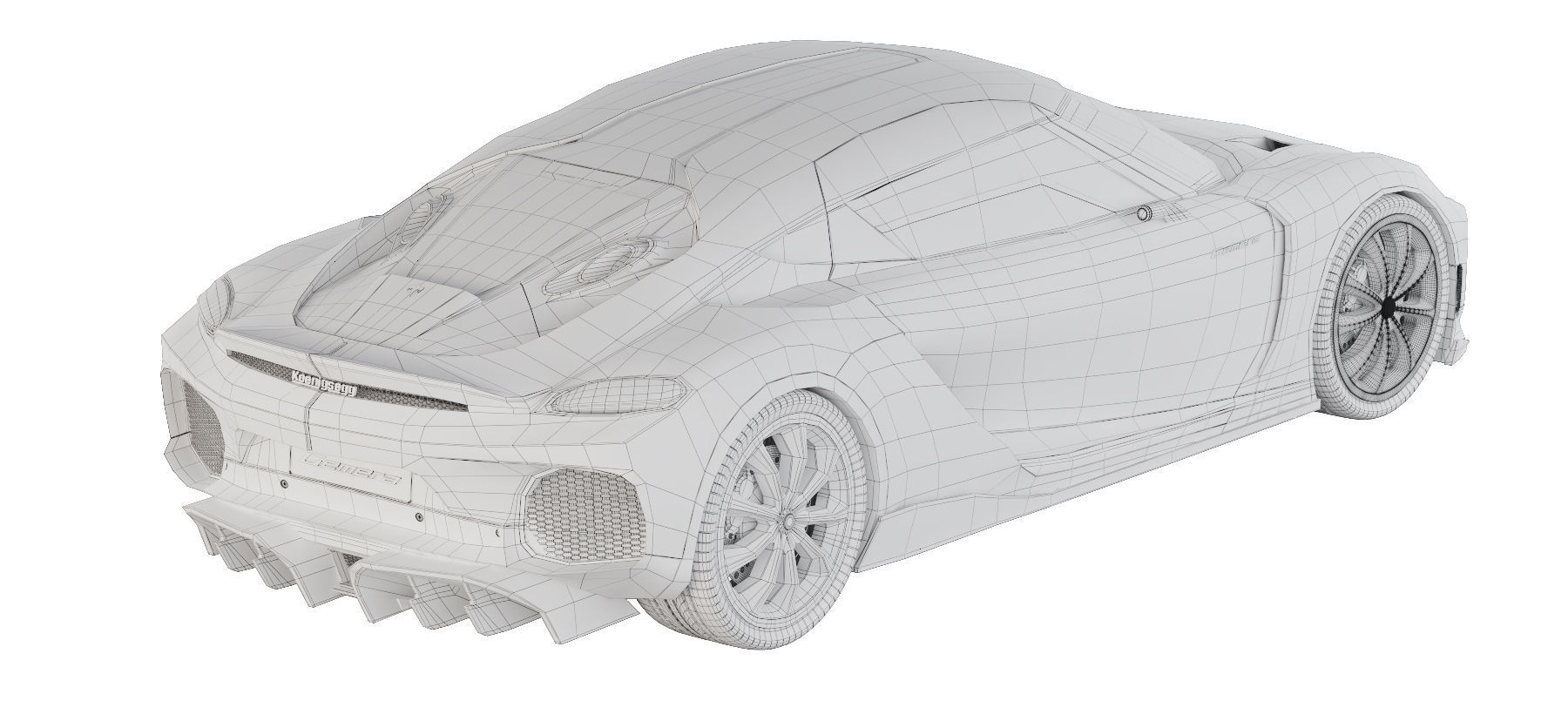 Koenigsegg Gemera 3D model_7