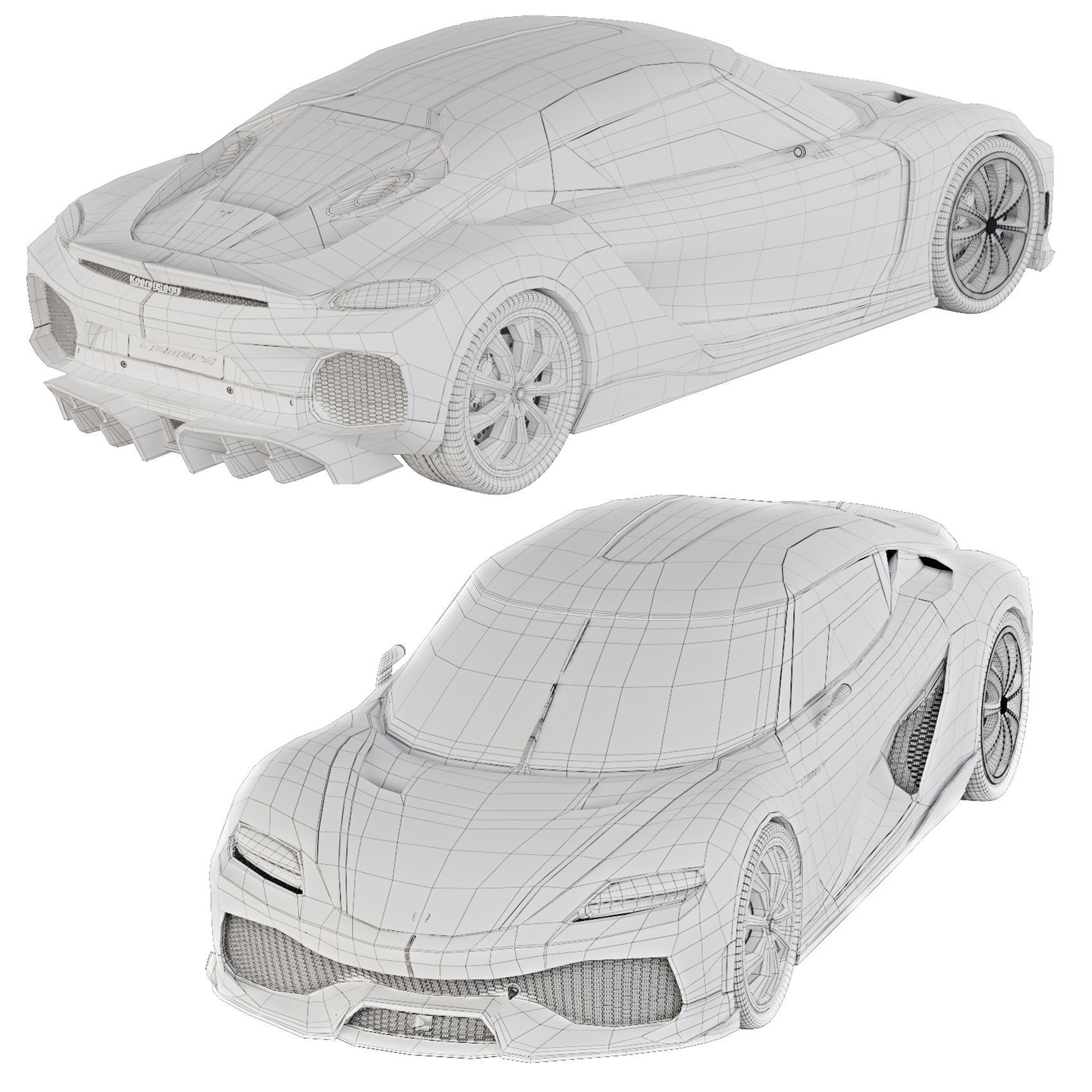 Koenigsegg Gemera 3D model_4