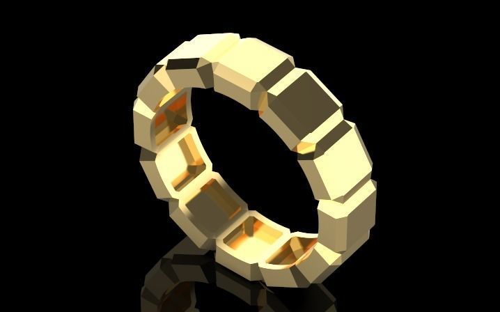 men ring 3D print model_1