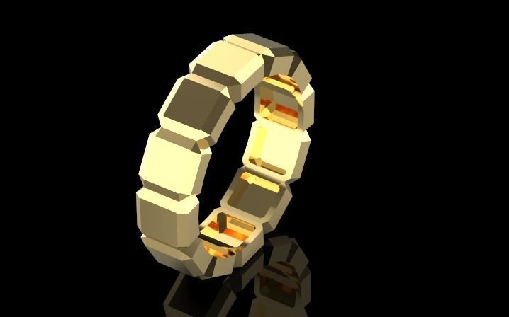 men ring 3D print model_3