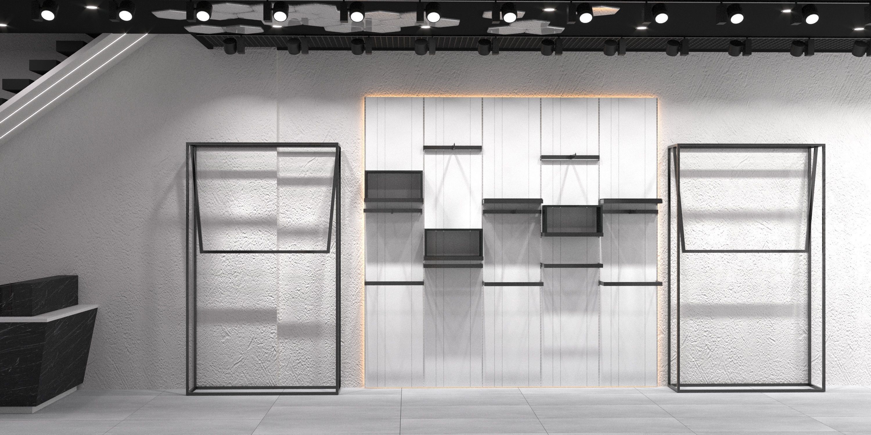 Shopping wear corona render 3D model_3