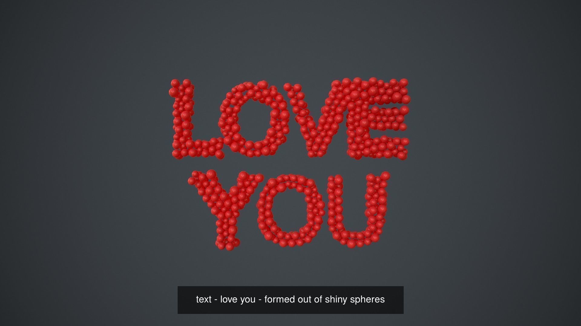 heartBeating - heartOutline - love3D - loveYou 3D Model Collection_10