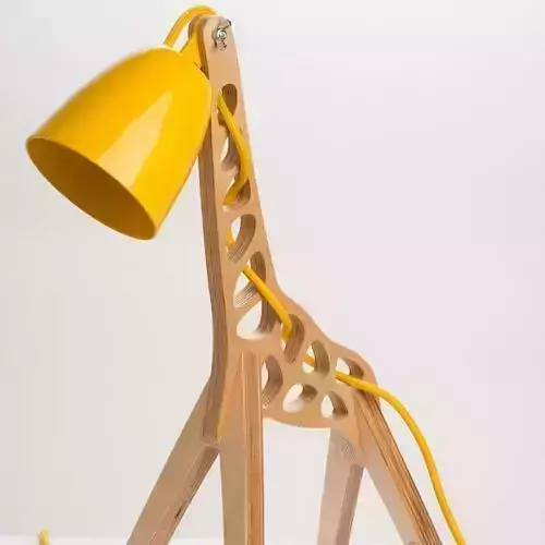 Giraffe lamp base  
