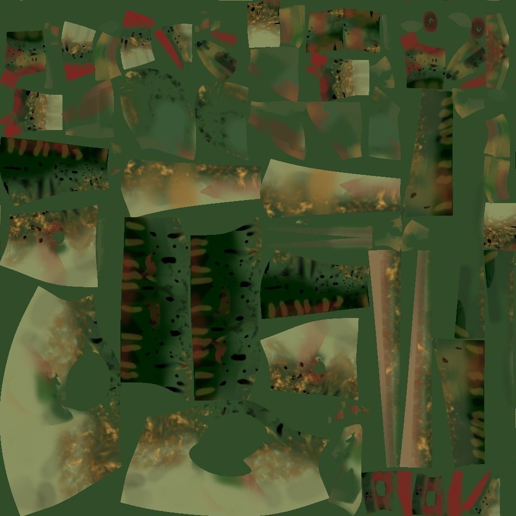 Giganotosaurus dinosaur Low-poly 3D model_3