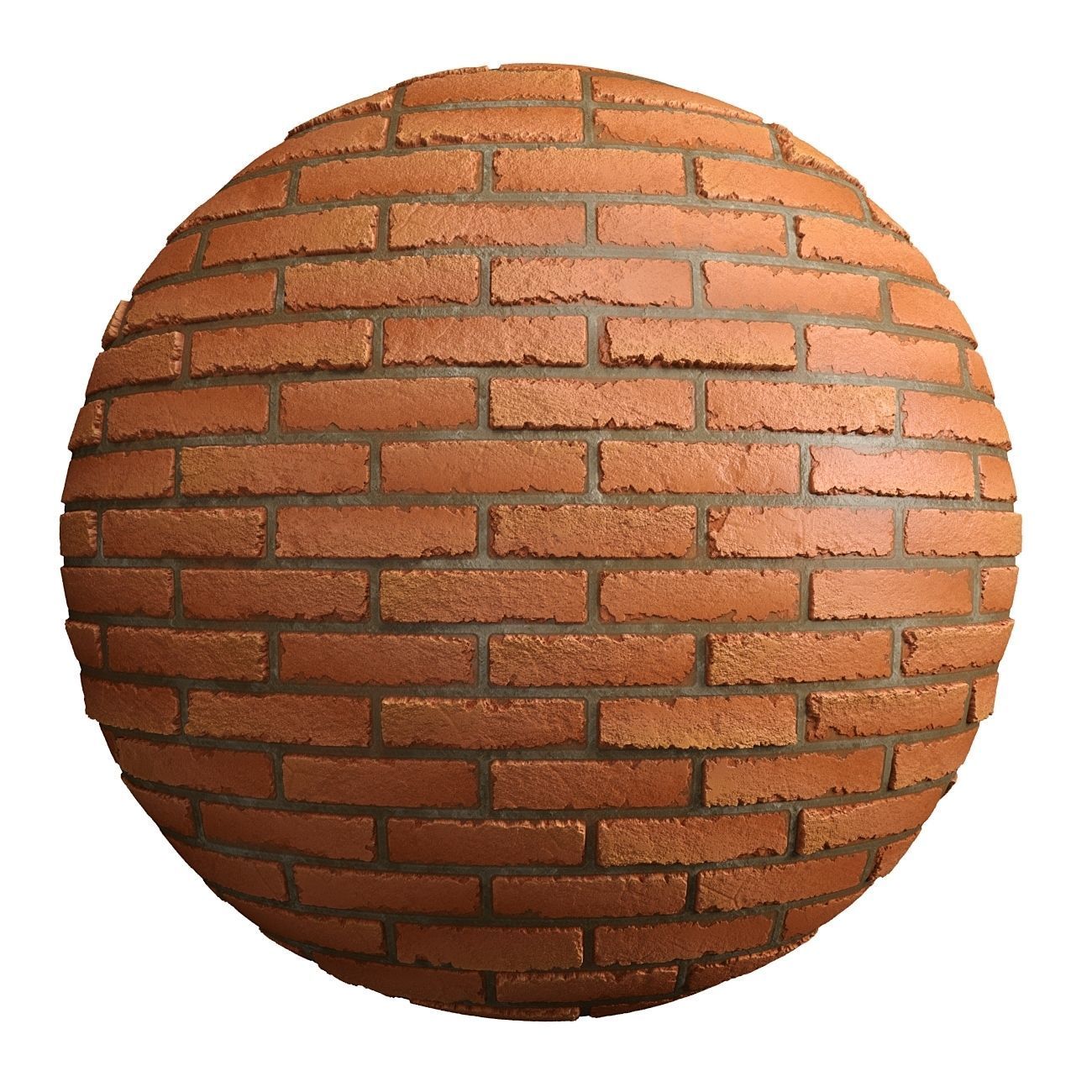 Materials 11- Brick Tiles PBR in 4 Patterns Texture_1