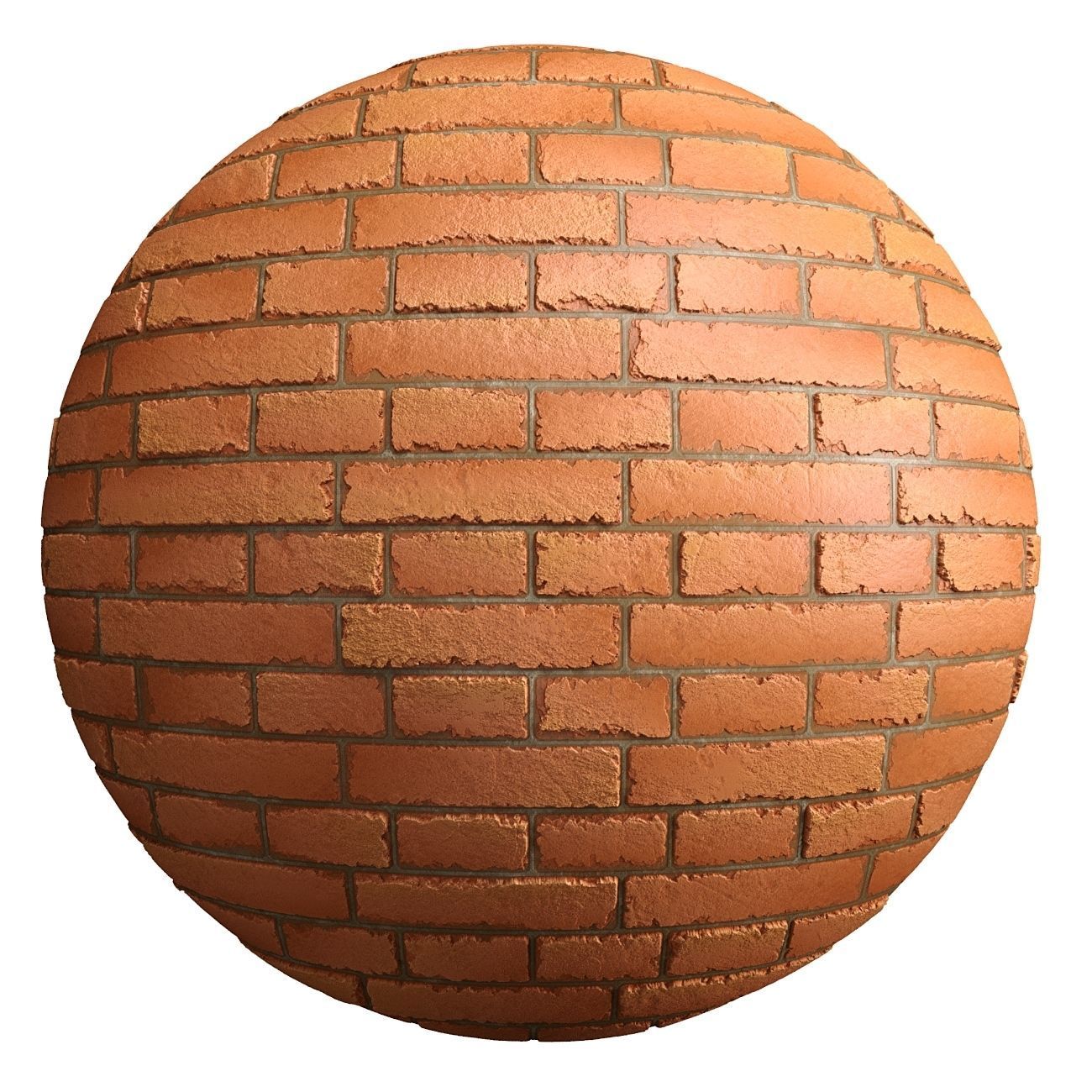 Materials 11- Brick Tiles PBR in 4 Patterns Texture_3