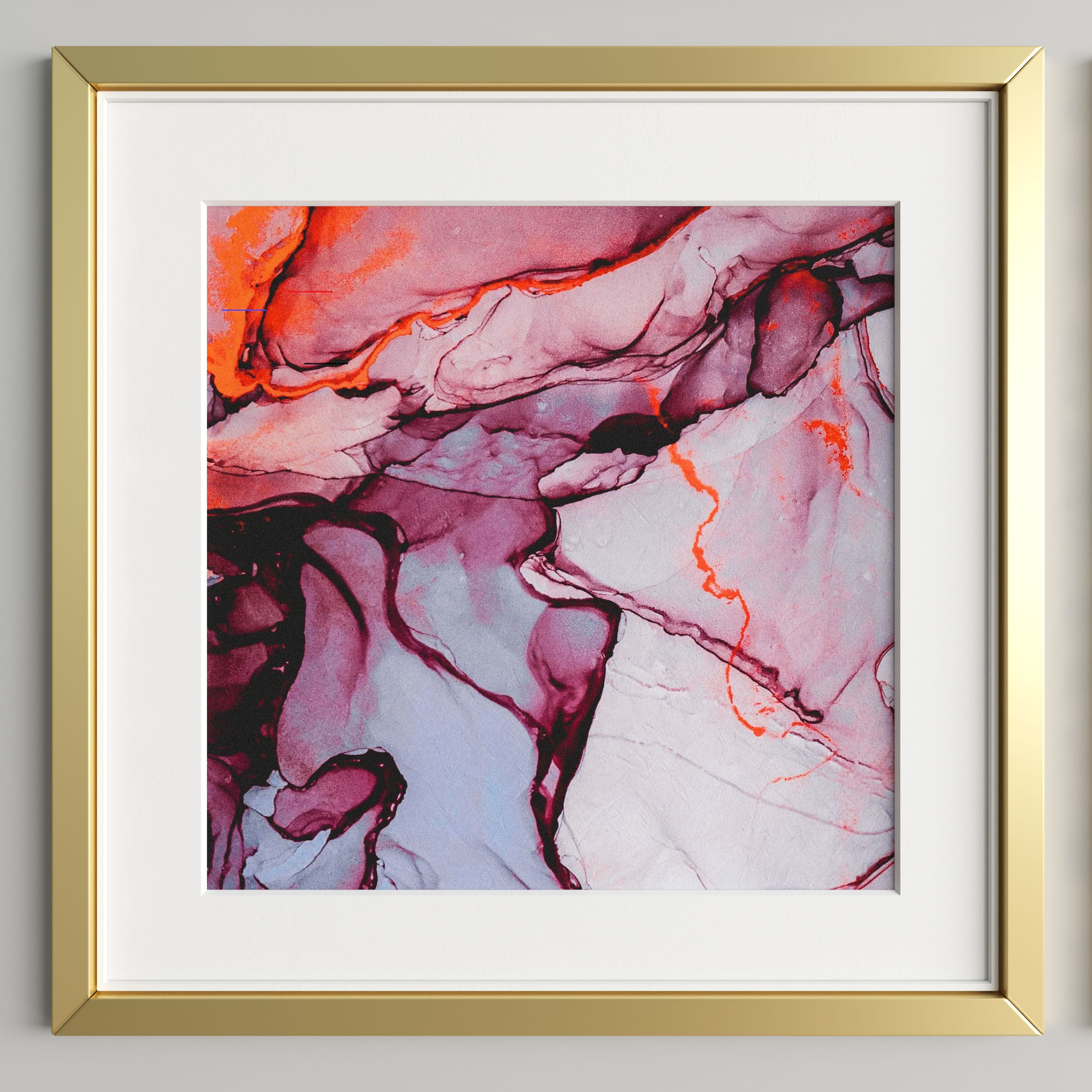 Art Frame B12 Low-poly 3D model_3