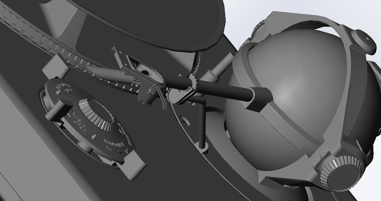 Korvet 038 Soviet turntable 3D model_20