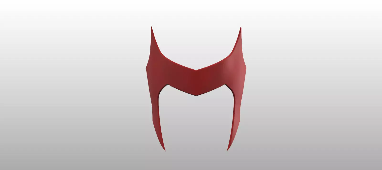 Scarlet Witch Crown Headpiece WandaVision - STL File 3D print model_0
