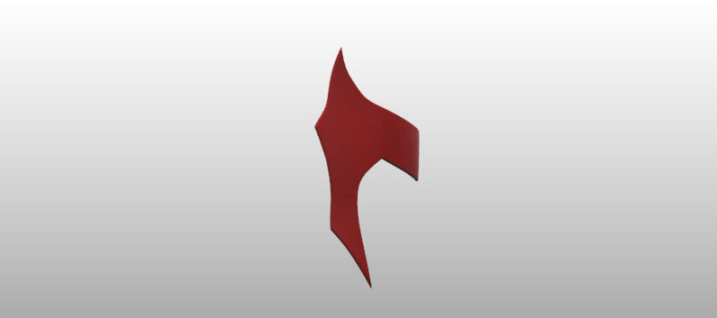 Scarlet Witch Crown Headpiece WandaVision - STL File 3D print model_2