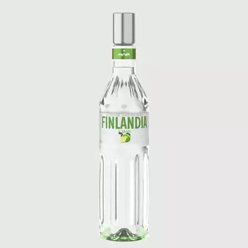 Finlandia Original Classic Lime Bottle Vodka Of Finland