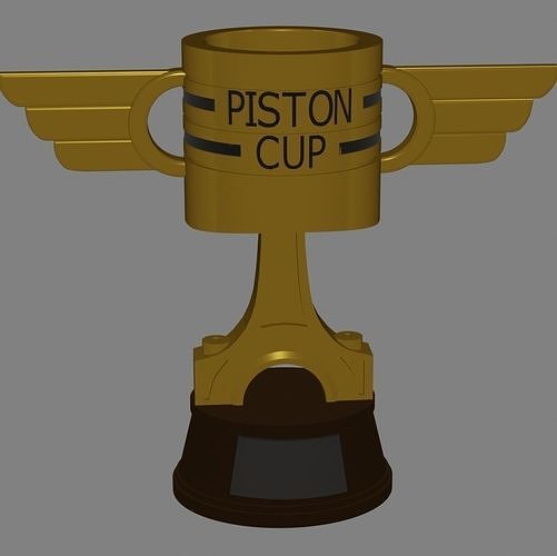 Piston Cup interpretation from cars 3D print model