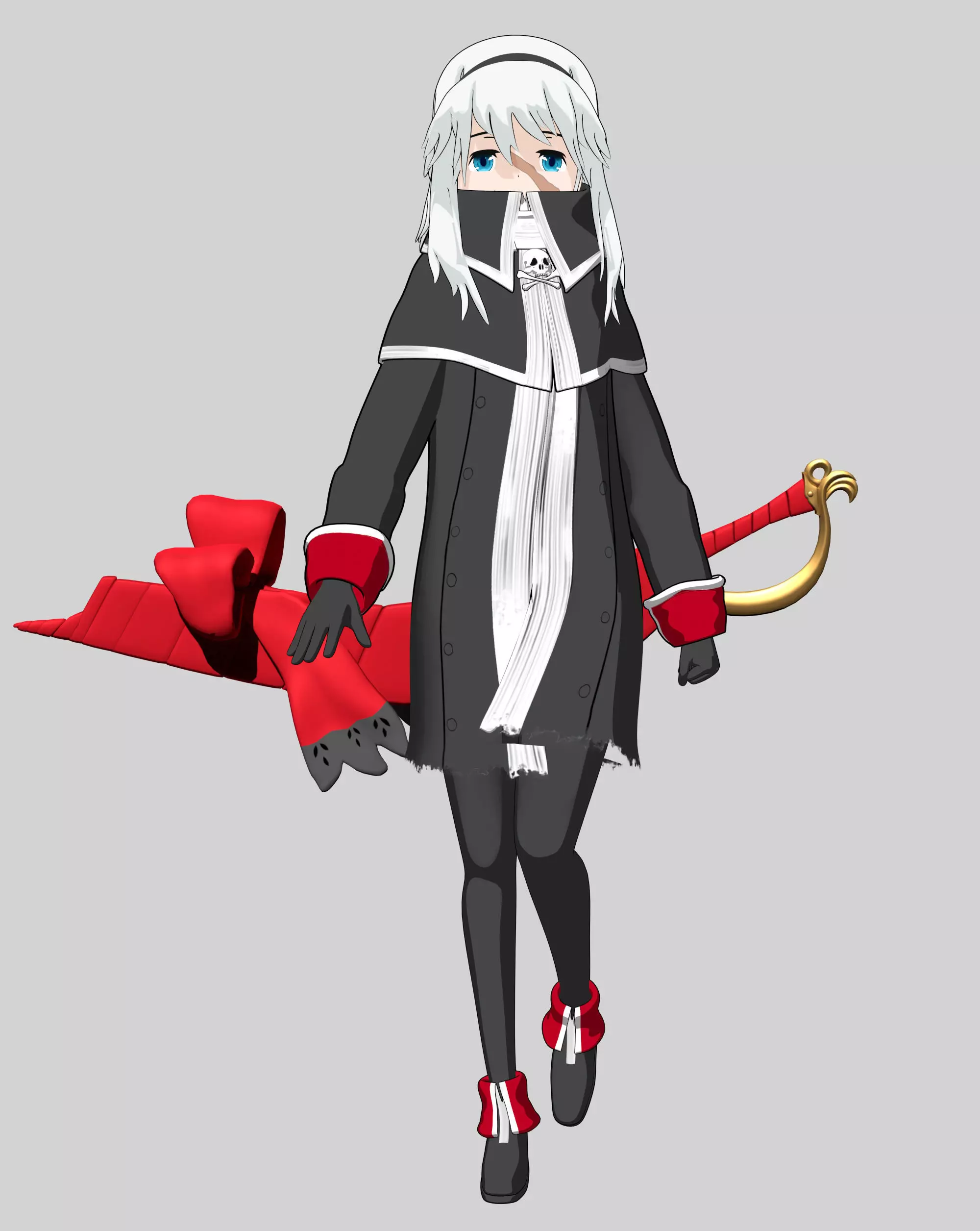 Mary Read Fate Grand Order Low-poly 3D model