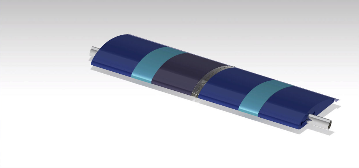 tunel de viento y perfil NACA 4212 3D model_16