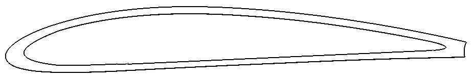 tunel de viento y perfil NACA 4212 3D model_5