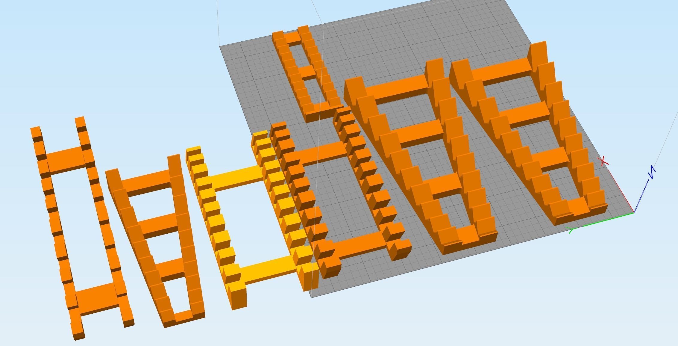 Wrench Organizers 3D print model_4