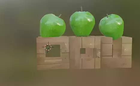 manzana verde  3D model