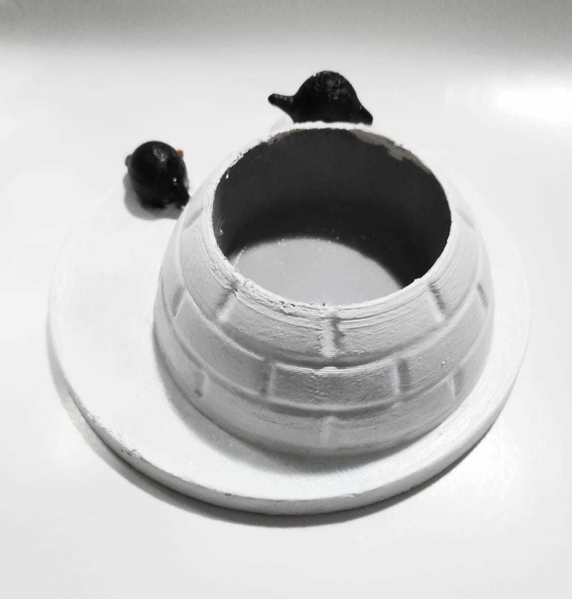 Cute Igloo Pot 3D print model_10